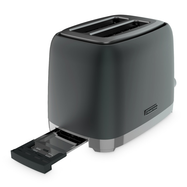 Russell Hobbs Aurora Stainless Steel 2-Slice Toaster, 1150W