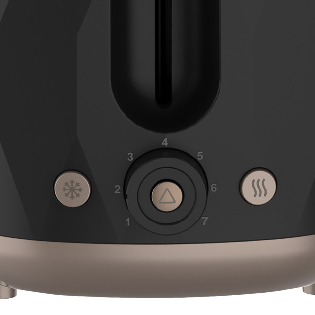 Russell Hobbs Umber Classique 2-Slice Toaster, 1050W