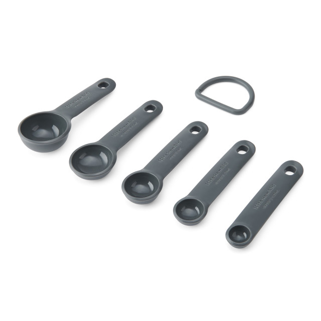 KitchenAid Measuring Spoons, Set of 5 - Charcoal Grey