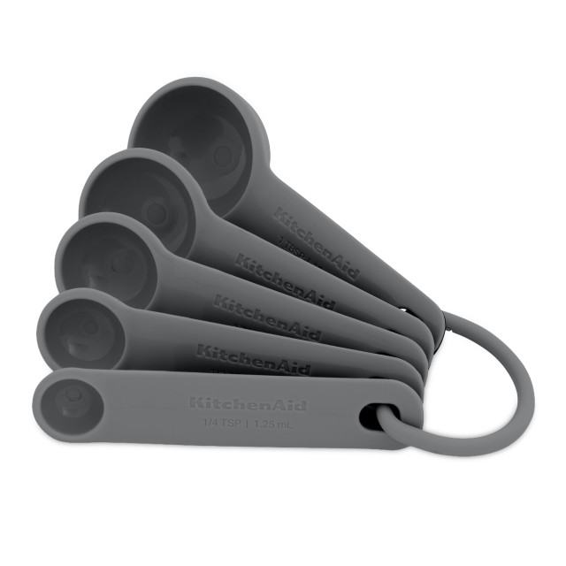 KitchenAid Measuring Spoons, Set of 5 - Charcoal Grey