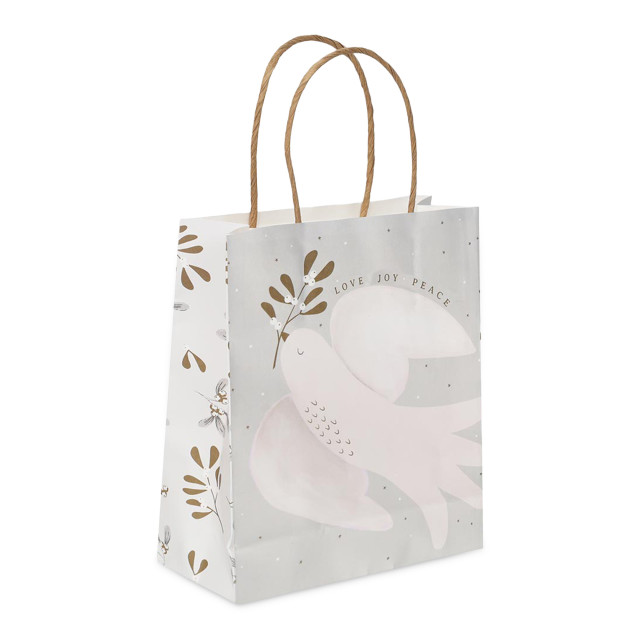 Talking Tables Botanical Mistletoe Gift Bags, Pack of 8