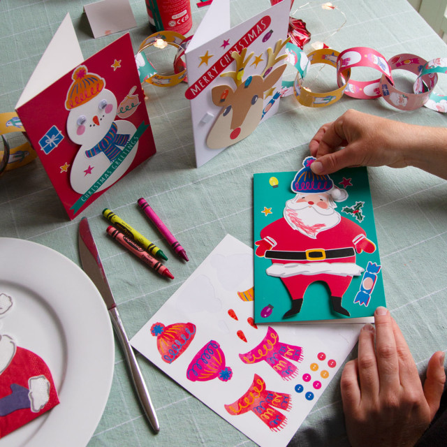 Talking Tables Make Your Own Christmas Card Kit