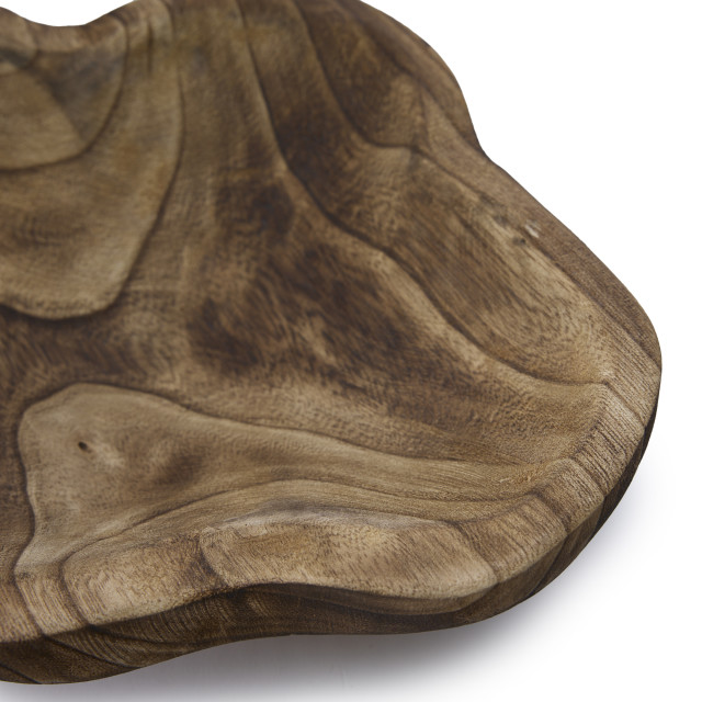 Thread Office Paulownia Wooden Organic Decor Bowl