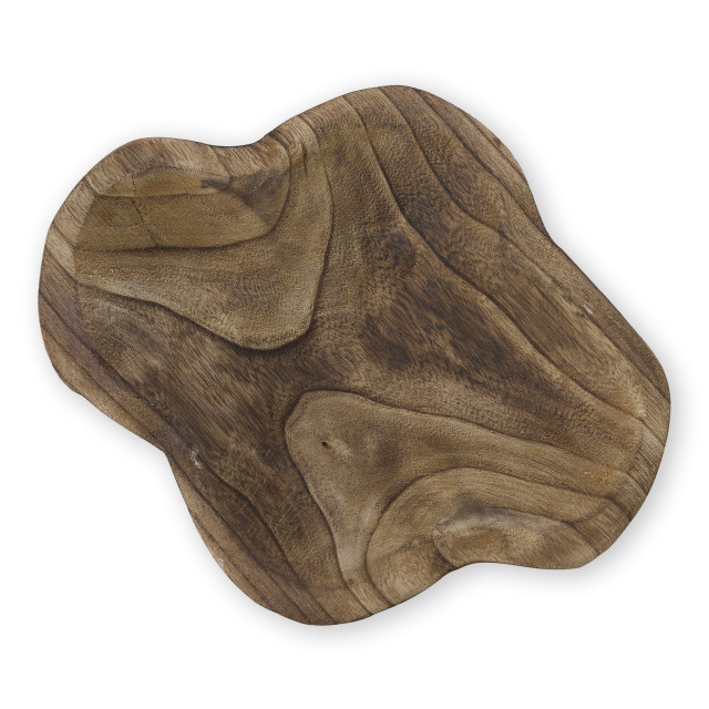 Thread Office Paulownia Wooden Organic Decor Bowl