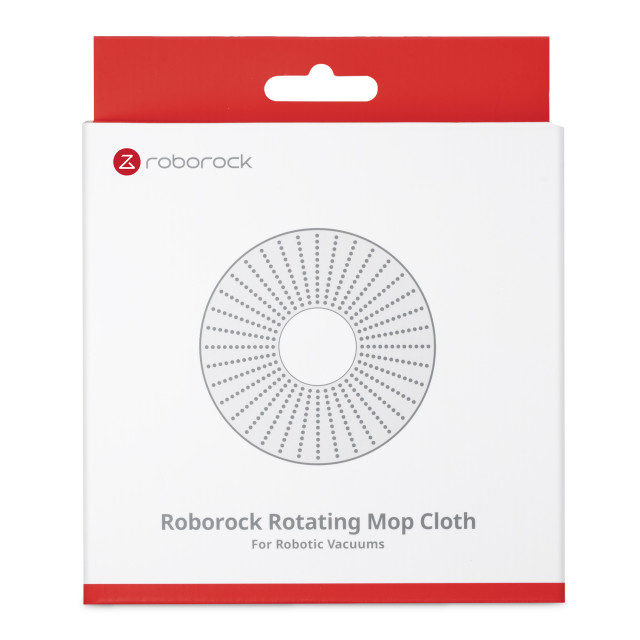Roborock Anti-bacterial Rotating Mopping Pads for the QR 798 SmartClean Robot Vacuum & Mop, Pack of 4