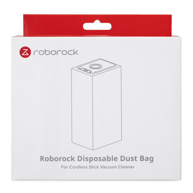 Roborock Replacement Disposable Dust Bags for the H60 Ultra High-Power Cordless Vacuum, Pack of 12