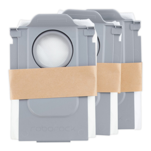 Roborock Replacement Disposable Dust Bags, Pack of 3