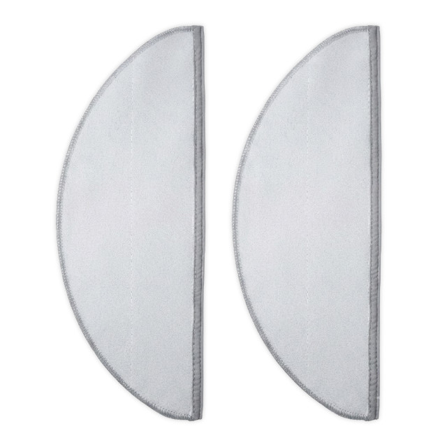Roborock Non-Vibrating Grey Mopping Pads for the Q7 TF, Q7 TF+ Robot Vacuums, Pack of 2