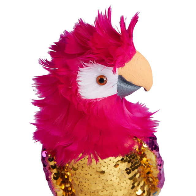 Humble & Mash Fun Parrot Tree Topper close up