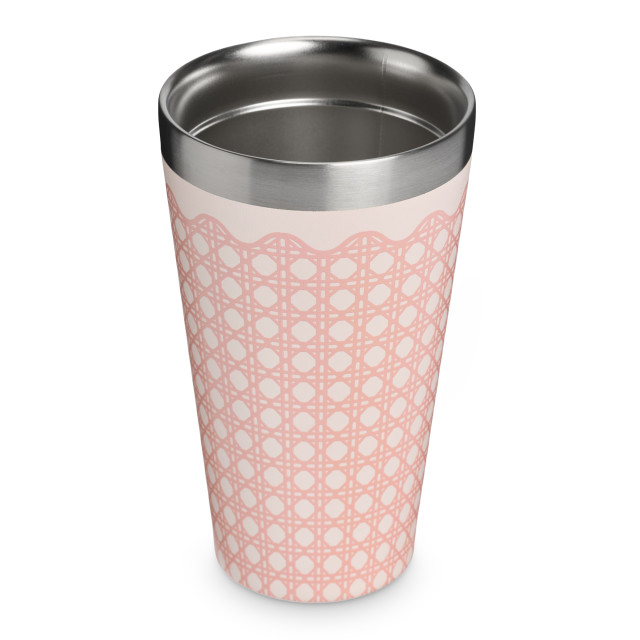 Stanley Limited Edition Rattan Rose Quartz Stacking Beer Pint, 470ml