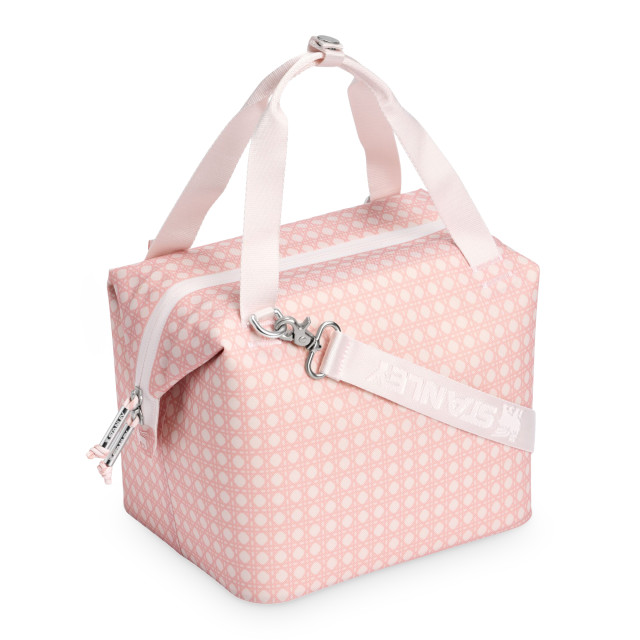 Stanley Limited Edition Rattan Rose Quartz All-Day Julienne Mini Cooler, 7L