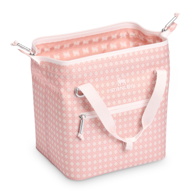 Stanley Limited Edition Rattan Rose Quartz All-Day Julienne Mini Cooler, 7L