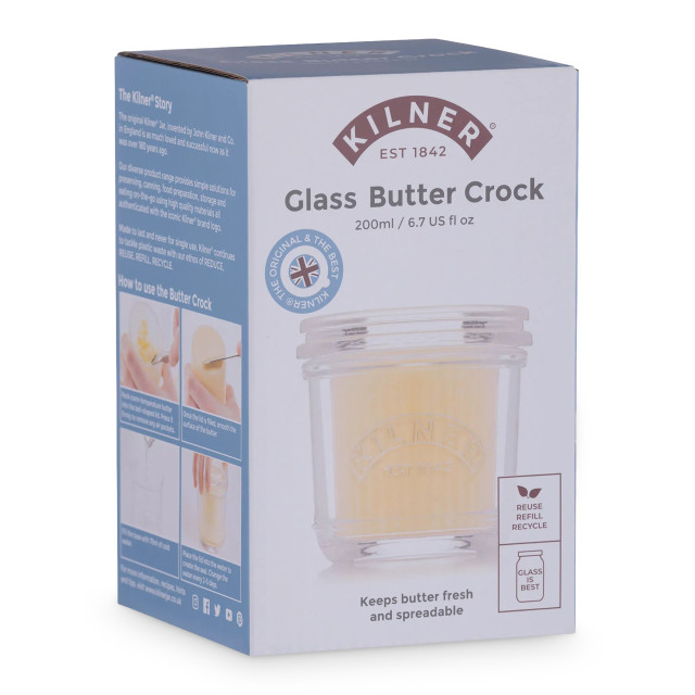 Kilner Glass Butter Crock