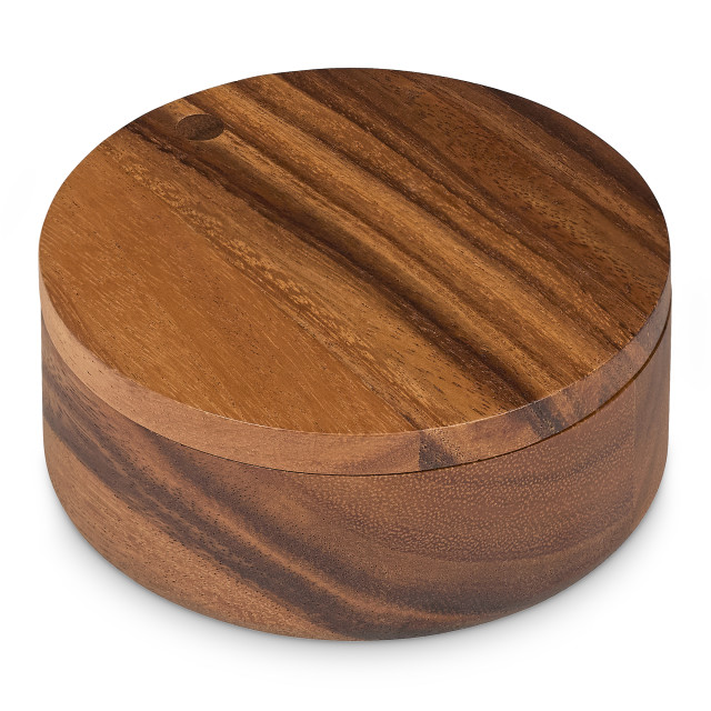 Tala Salt and Pepper Pinch Pot - Clear & Silver