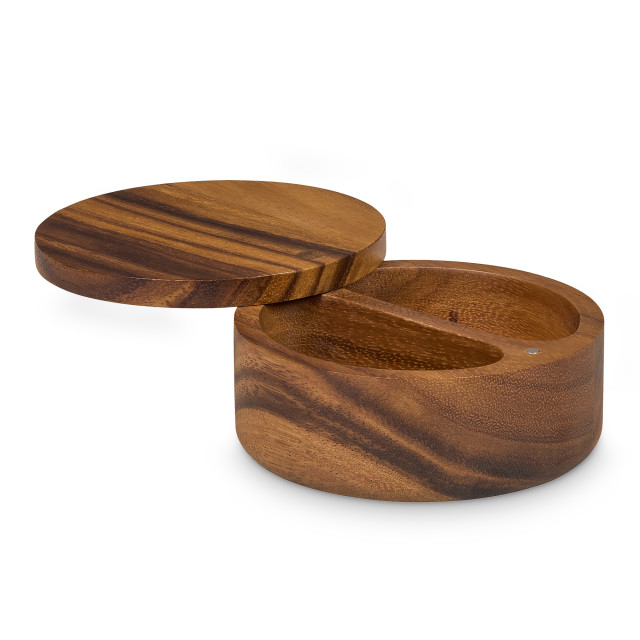 Tala Salt and Pepper Pinch Pot - Clear & Silver