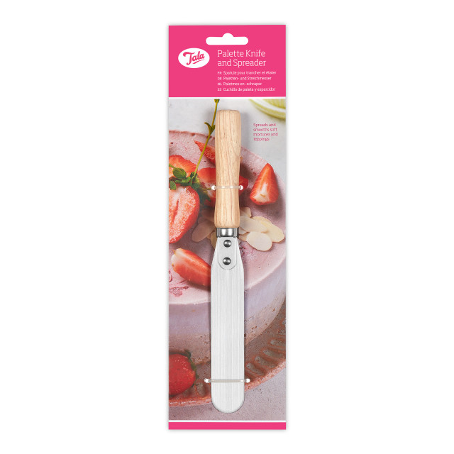 Tala Palette and Icing Spreader - Wood/Brown