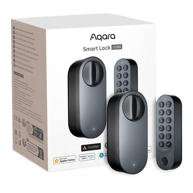 Aqara Smart Door Lock, U200 - Black