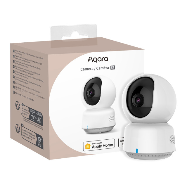 Aqara 2K Pan & Tilt Indoor Security Camera, E1