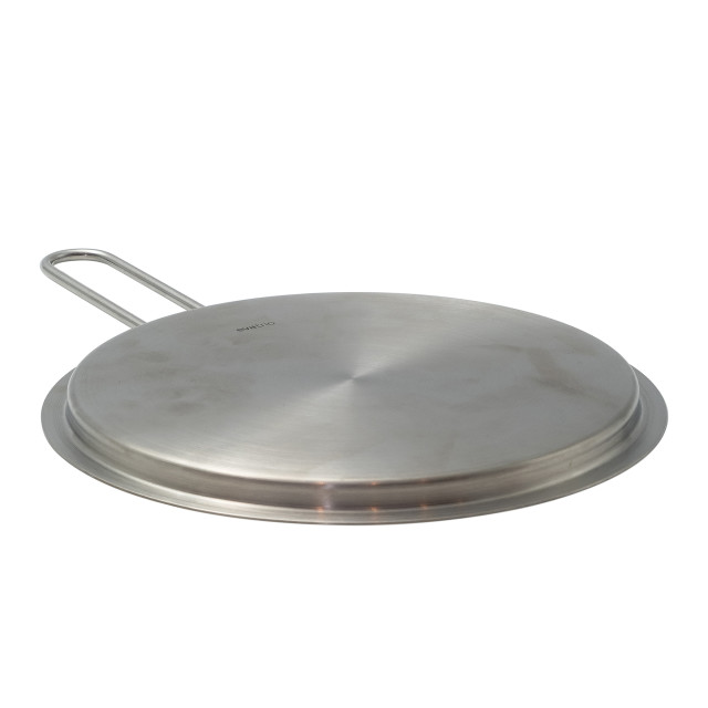 Eva Solo Draining Lid, 24cm - Silver and Black