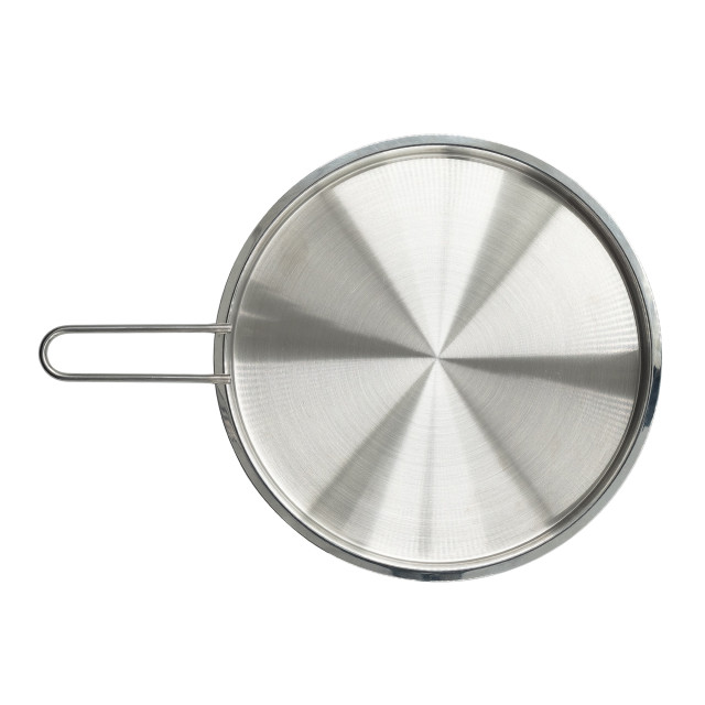 Eva Solo Draining Lid, 24cm - Silver and Black