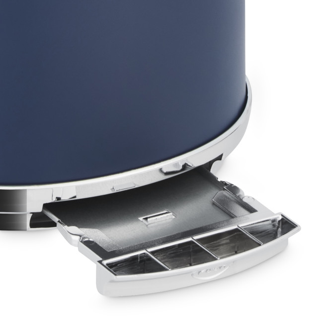 Swan Retro Glossy Kettle and 2-Slice Toaster Set - Oceanic Blue