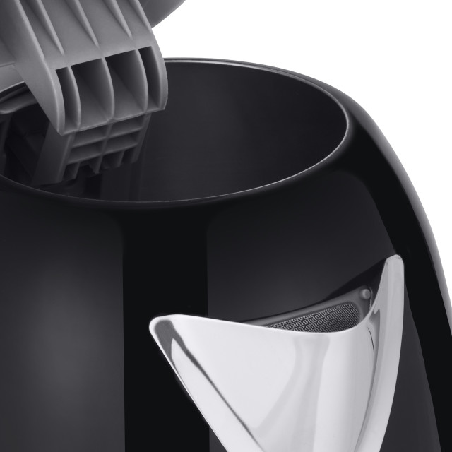Swan Retro Glossy Kettle and 2-Slice Toaster Set - Glossy Black