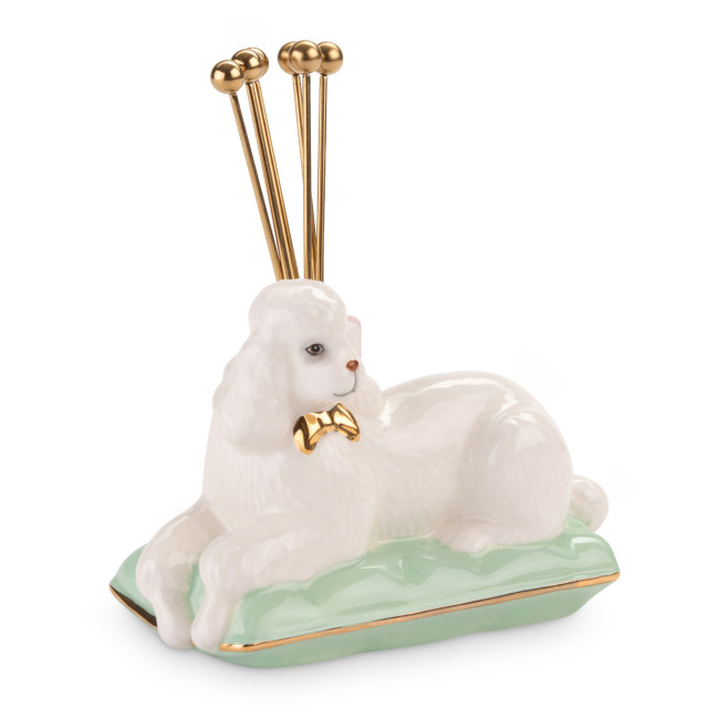 Yvonne Ellen Dog Cocktail Sticks with Holder