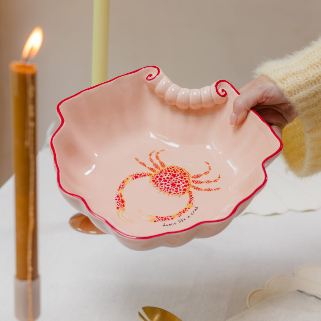 Yvonne Ellen Shell Serving Bowl, 28cm