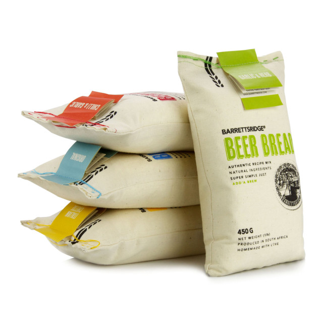 Barrett's Ridge Beer Bread Kit - Garlic and Herb and other flavours