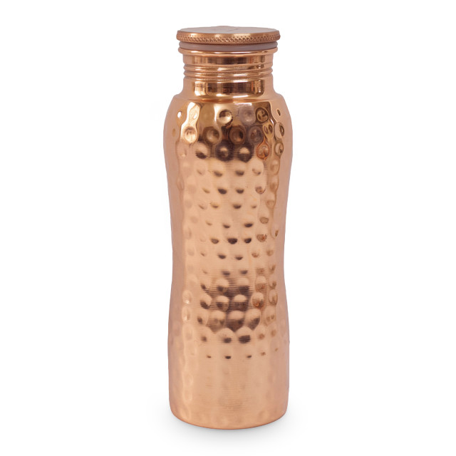 Forrest & Love Hammered Curve Copper Bottle - 600ml