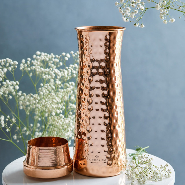 Forrest & Love Hammered Copper Carafe, 1.2L