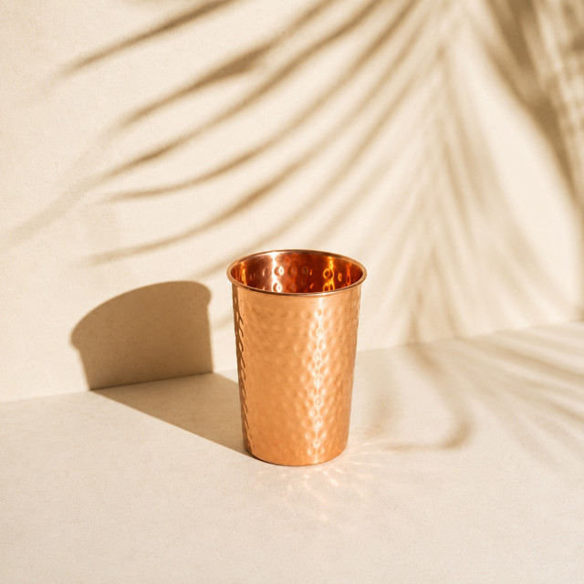 Forrest & Love Hammered Copper Tumbler, 300ml