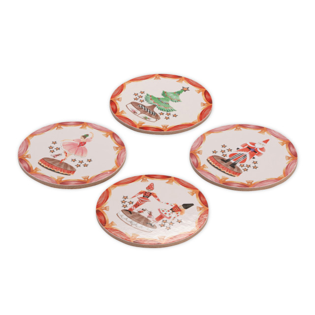 Cath Kidston Nutcracker Placemats & Coasters, Set of 4