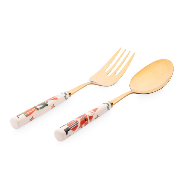 Cath Kidston Nutcracker Salad Servers, Set of 2