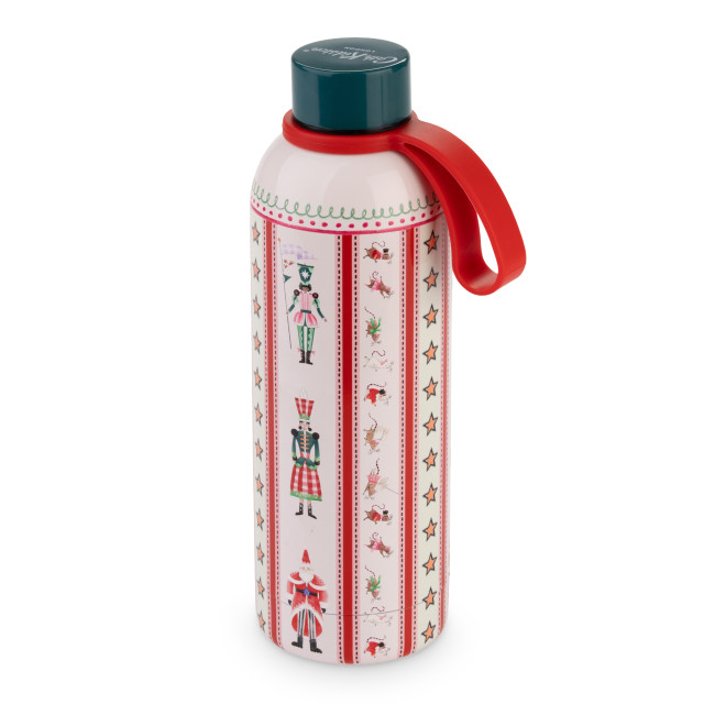 Cath Kidston Nutcracker Striped Stainless Steel Bottle, 500ml