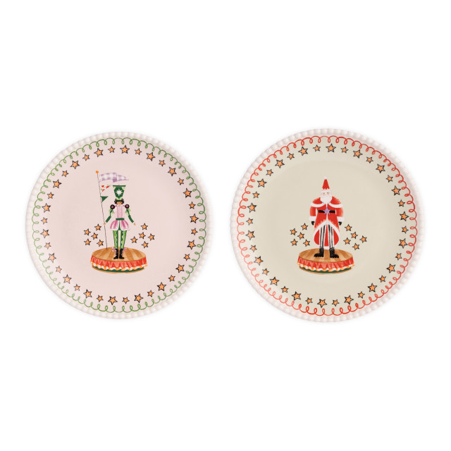 Cath Kidston Nutcracker Side Plates, Set of 2