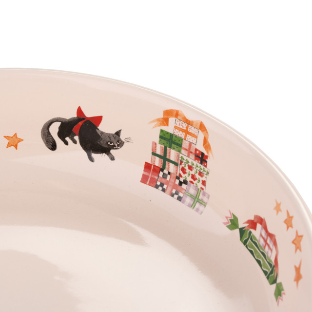 Cath Kidston Nutcracker Footed Serving Bowl