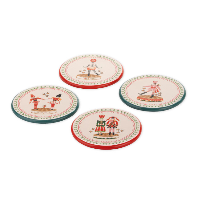 Cath Kidston Nutcracker Coasters, Set of 4