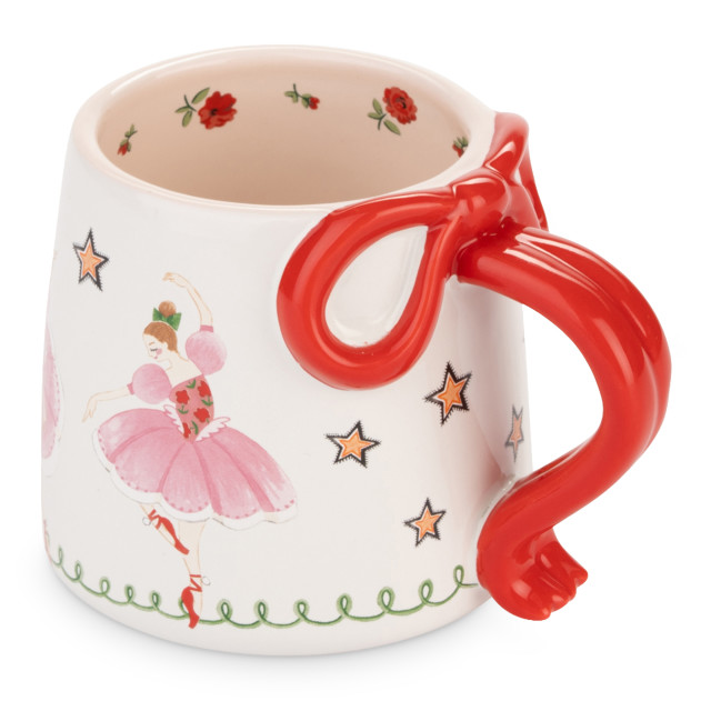 Cath Kidston Billie Mug with Ballerina Bow Handle, 350ml