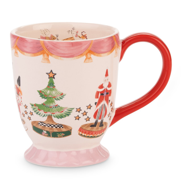 Cath Kidston Nutcracker Footed Mug, 200ml