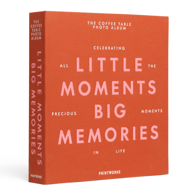 Printworks Little Moments Big Memories Photo Album - Orange