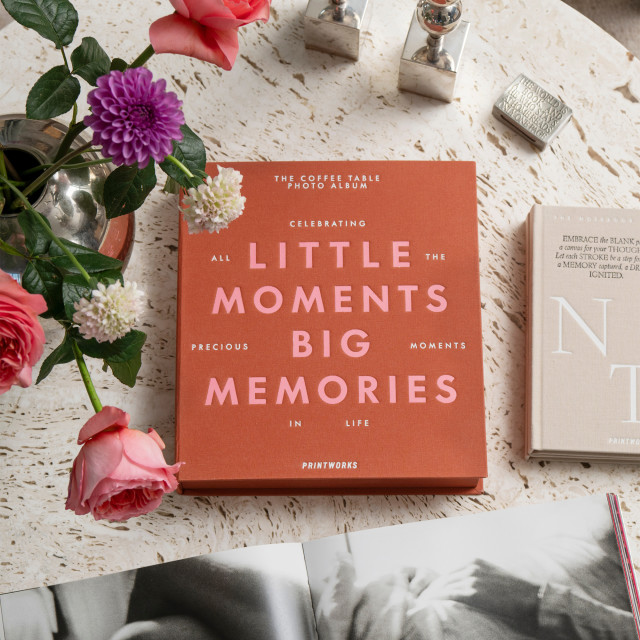 Printworks Little Moments Big Memories Photo Album - Orange