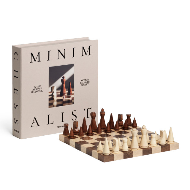 Printworks Wooden Chess - The Minimalist