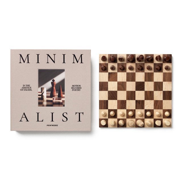 Printworks Wooden Chess - The Minimalist