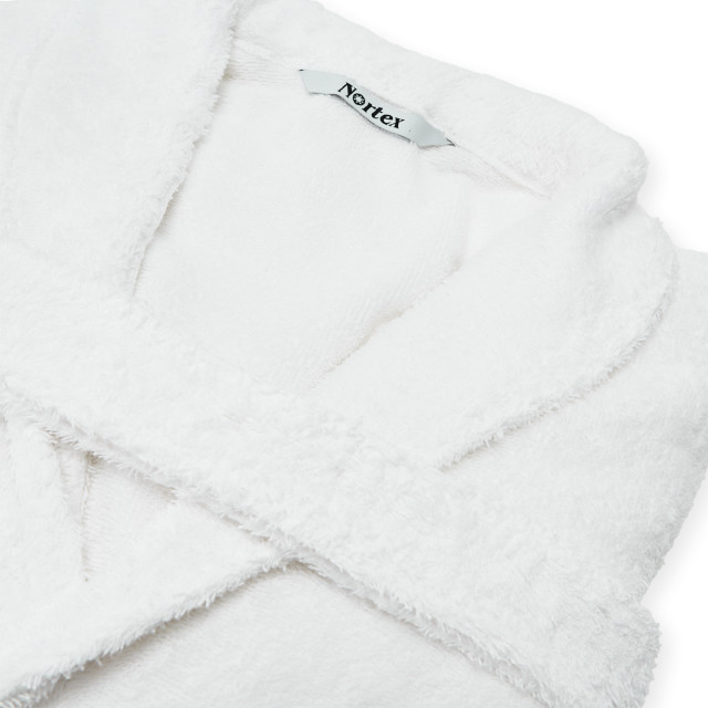 Nortex White Hotel Collection Bathrobe - Medium 