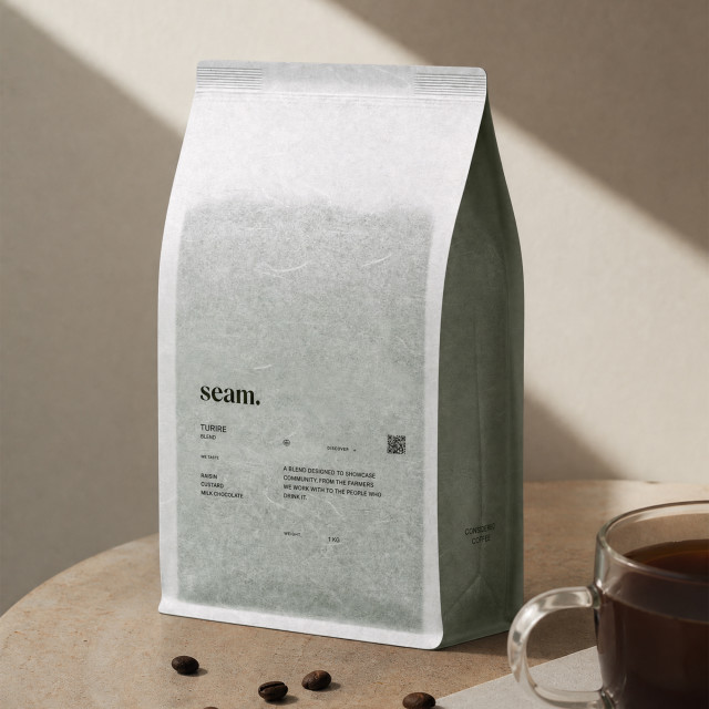 Seam Coffee Turire Blend Coffee Beans, 1kg