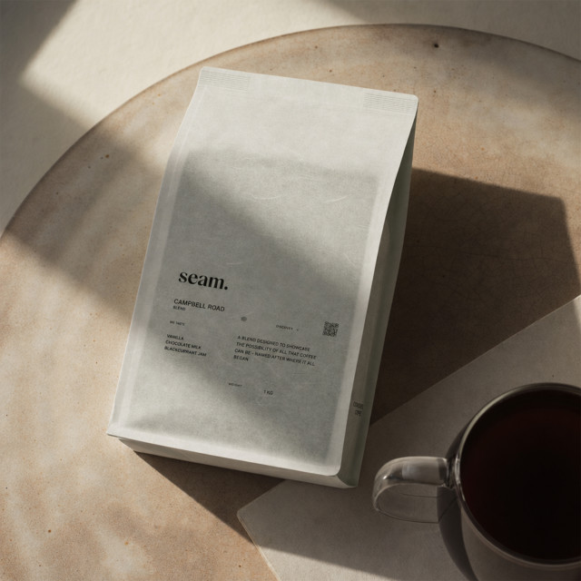 Seam Coffee Campbell Road Blend Coffee Beans, 1kg