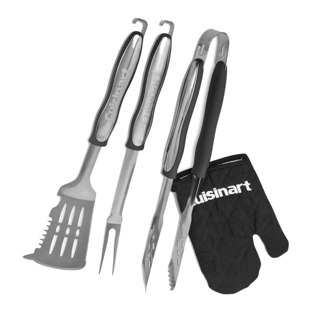 Cuisinart Grilling Tool Set with Grill Glove, 4-Piece