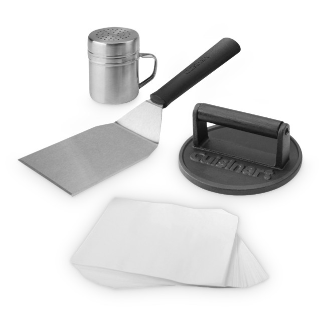Cuisinart Cast Iron Smashed Burger Kit