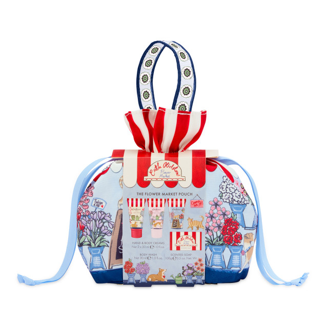 Cath Kidston Body Flower Market Pouch Gift Set